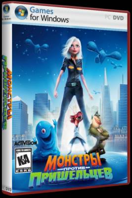 Монстры против пришельцев / Monsters vs. Aliens:The Videogame (2009) РС